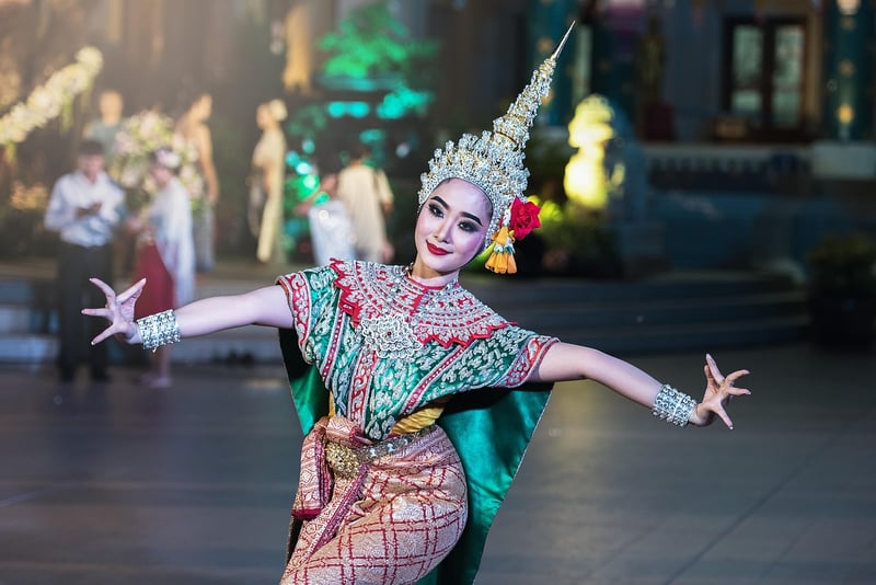 Asian dancer